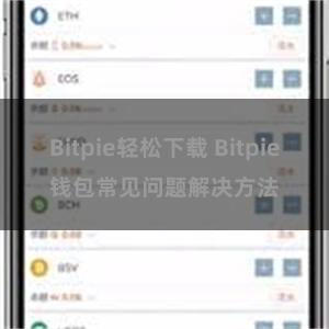 Bitpie轻松下载 Bitpie钱包常见问题解决方法