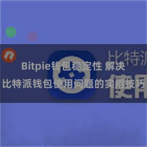 Bitpie钱包稳定性 解决比特派钱包使用问题的实用技巧