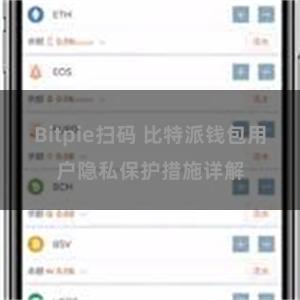 Bitpie扫码 比特派钱包用户隐私保护措施详解