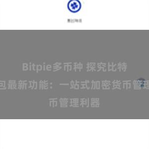 Bitpie多币种 探究比特派钱包最新功能：一站式加密货币管理利器