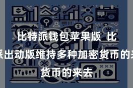 比特派钱包苹果版  比特派出动版维持多种加密货币的来去