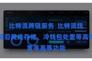 比特派跨链服务  比特派钱包还相沿离线存储、冷钱包处置等高等功能